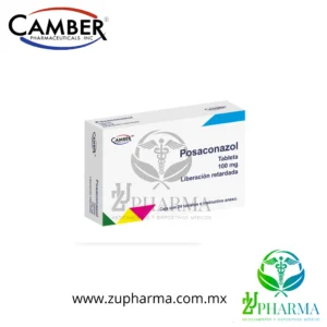 Posaconazol 100 mg Caja con 24 Tabletas de Liberación Retardada - Camber