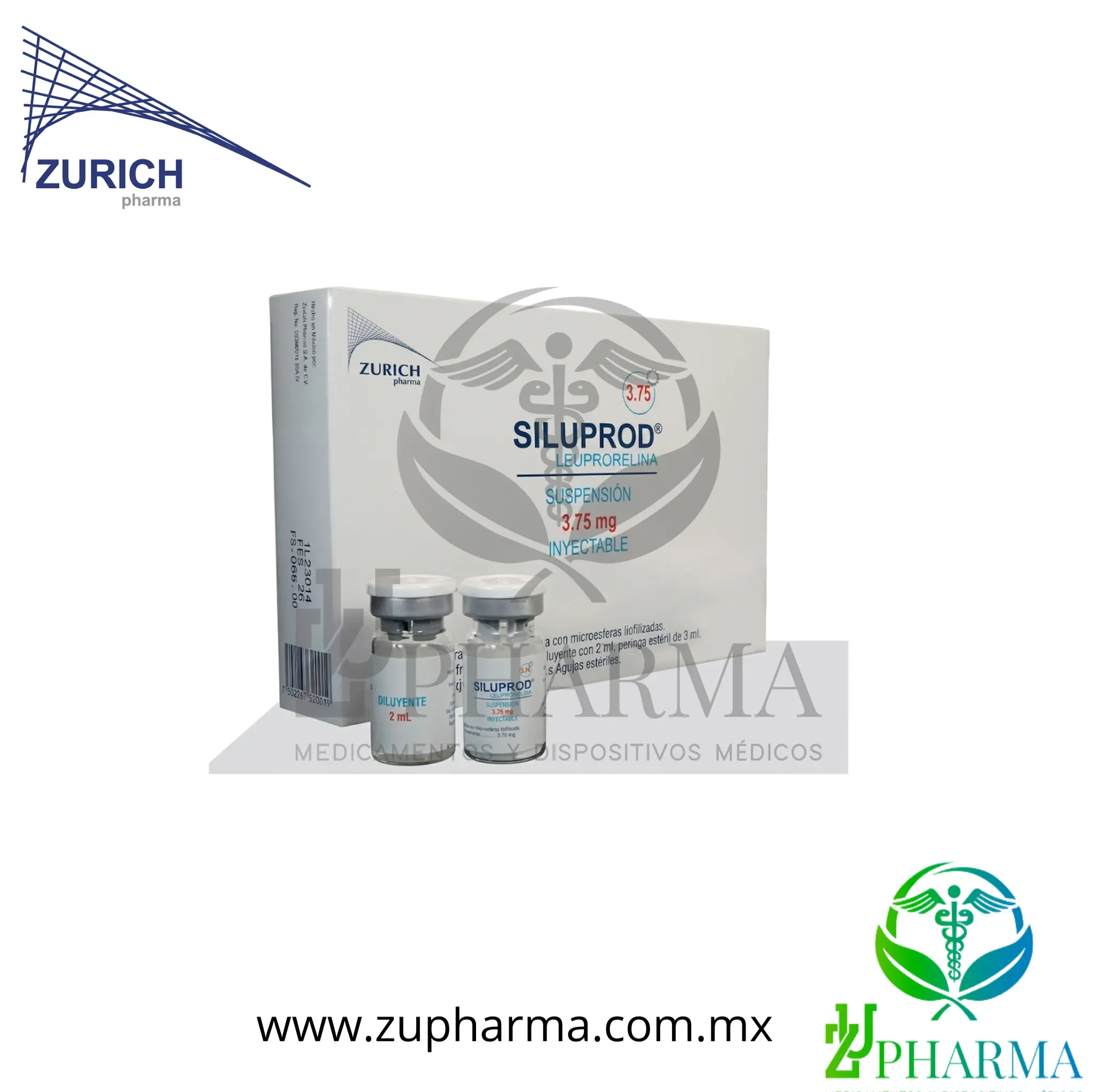 Siluprod Leuprorelina 3.75 mg Suspensión Inyectable