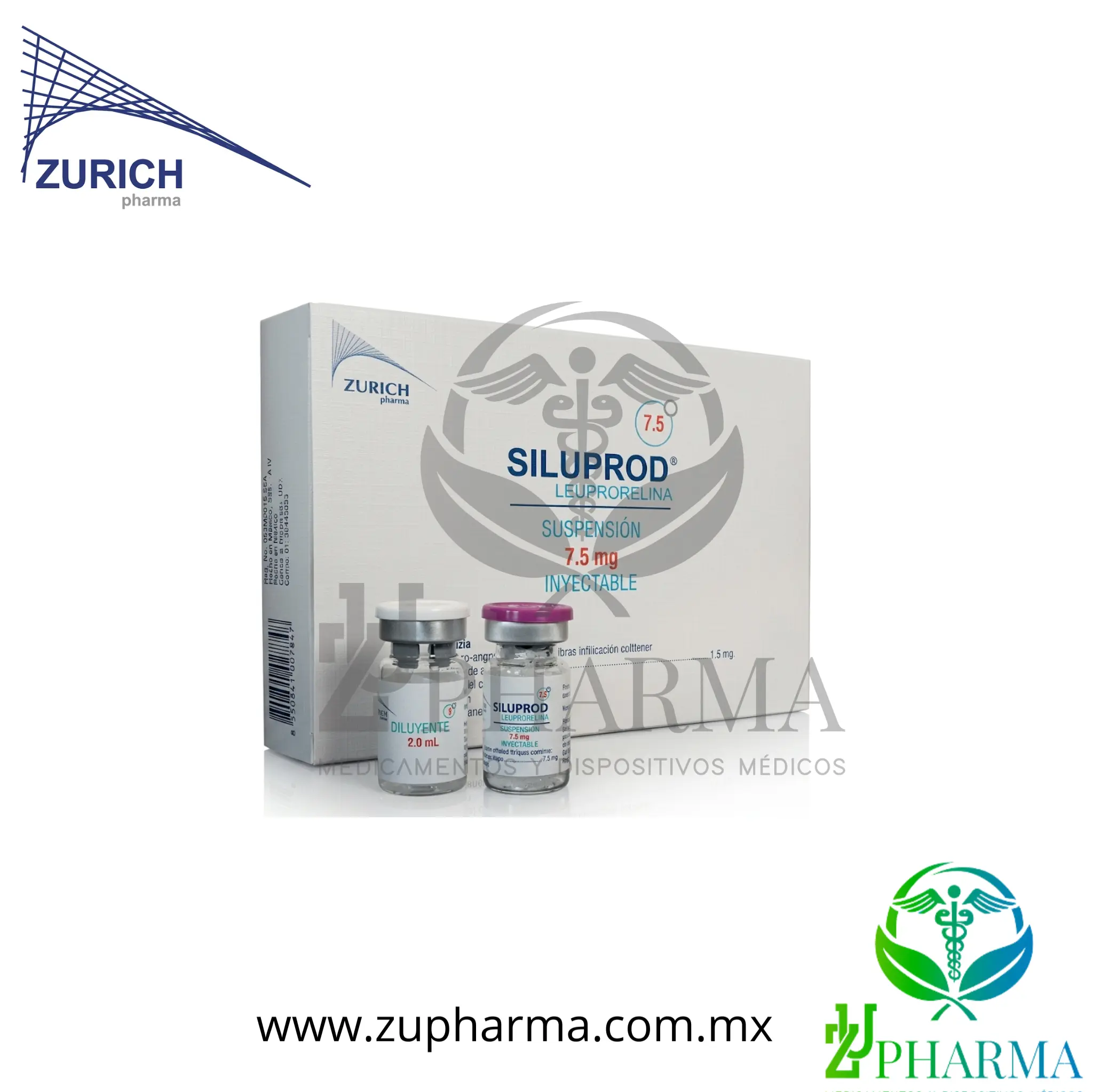 Siluprod Leuprorelina 7.5 mg Suspensión Inyectable