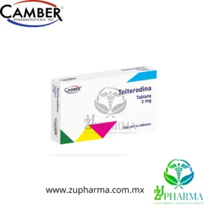 Tolterodina - 2 mg 14 Tabletas