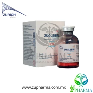 Zuclebin Epirubicina 50 mg Caja con Frasco Ámpula