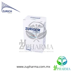 Zurigem Gemcitabina 1 g Caja con 1 Frasco Ámpula