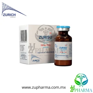 Zurisu Carboplatino 150 mg / 15 mL Caja con 1 Frasco Ámpula - Zurich Pharma