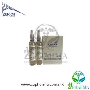 Zumotrex Metotrexato 500 mg Caja con Frasco Ámpula