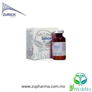 Zuridry Cisplatino 10 mg Caja con 1 Frasco Ámpula - Zurich Pharma