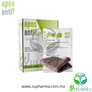 Apos Anti Apósito con Barrera Antimicrobiana Estéril Caja con 6 Piezas