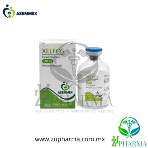 Xelfos Ciclofosfamida 1000 mg Solución Inyectable Caja con Frasco Ámpula