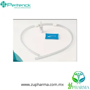 Catéter Tenckhoff para Diálisis Peritoneal Peritenck con Dos Cojinetes - Marlex