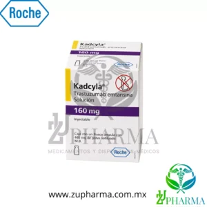 Kadcyla Trastuzumab emtansina 160 mg Inyectable - Frasco Ámpula - Roche