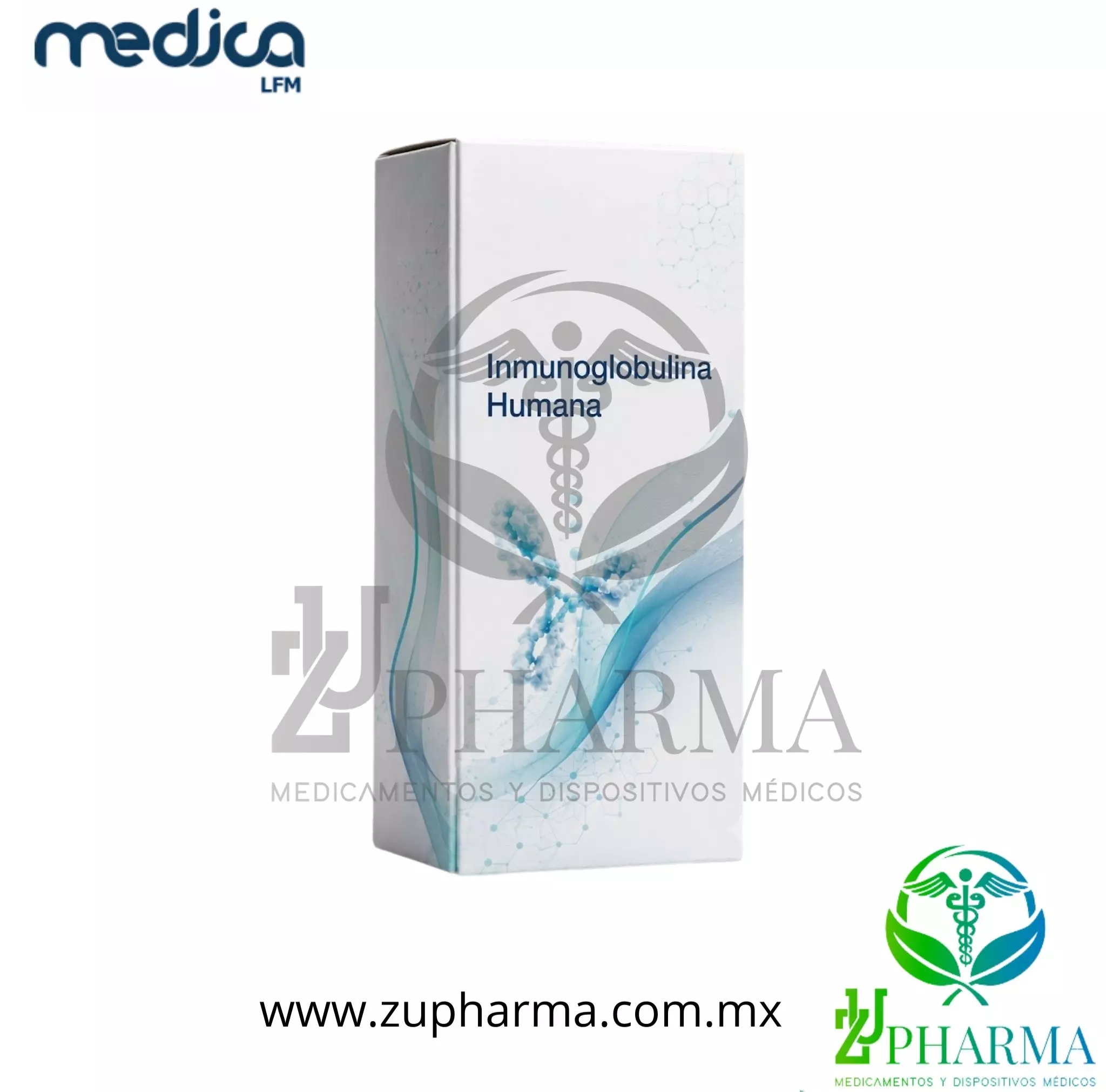 Gloximun Inmunoglobulina Humana Normal Endovenosa 5g y 10g - Biopharma Plasma