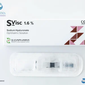 SidaVisc 1.6% Hialuronato de Sodio Solución Oftálmica (Viscoelástico Cohesivo) - Sidapharm
