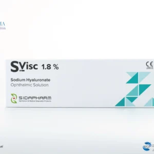 SidaVisc 1.8% Hialuronato de Sodio Solución Oftálmica (Viscoelástico Súper Cohesivo) - Sidapharm