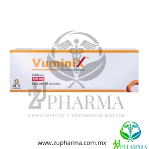 Vuminix (Fluvoxamina) 100 mg Caja con 30 Tabletas - Sun Pharma