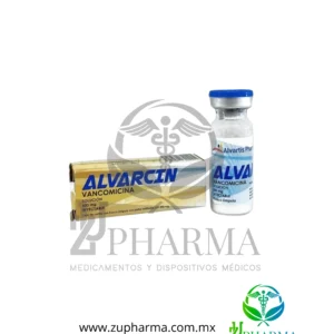 Alvarcin (Vancomicina) 500 mg Solución Inyectable Frasco Ámpula - Alvartis Pharma