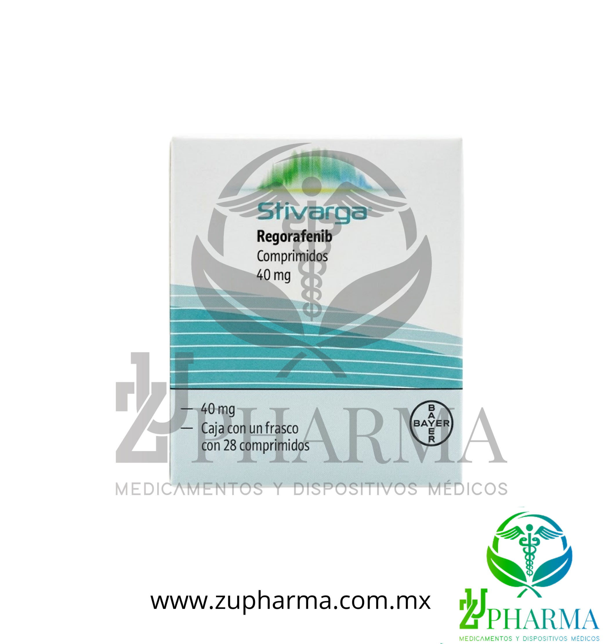 Stivarga (Regorafenib) 40 mg Caja con 28 Comprimidos - Bayer