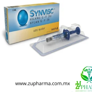Synvisc (Hilano G-F 20) Jeringa Prellenada 2 ml - Viscosuplementación Intraarticular