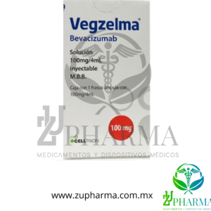 Vegzelma (Bevacizumab) 100 mg / 4 mL Solución Inyectable Frasco Ámpula - Celltrion