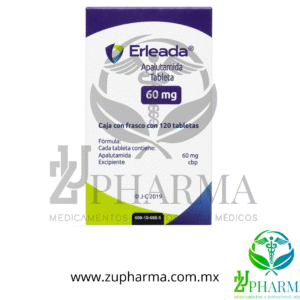 Erleada (Apalutamida) 60 mg Caja con Frasco con 120 Tabletas - Janssen