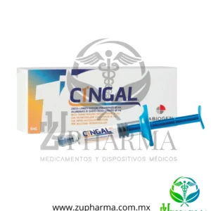 Cingal (Hialuronato de Sodio Reticulado / Triamcinolona) 4 mL Jeringa Dosis Única - Abiogen