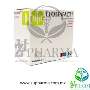 Clottafact (Fibrinógeno Humano) 1.5 g / 100 mL Solución Inyectable - LFB / Innovare r&d