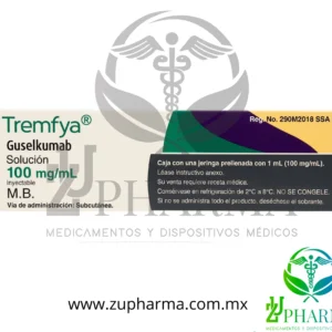 Tremfya (Guselkumab) 100 mg/mL Solución Inyectable Jeringa Prellenada - Janssen