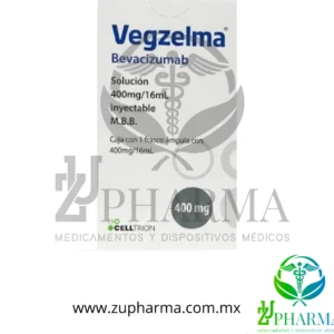Vegzelma (Bevacizumab) 400 mg / 16 mL Solución Inyectable Frasco Ámpula - Celltrion