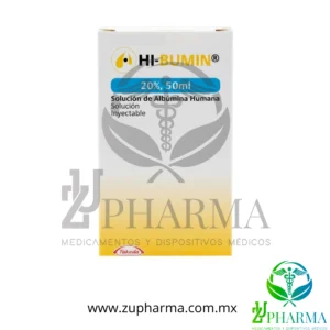 HI-BUMIN (Albúmina Humana) 20% Solución Inyectable Frasco 50 mL - Takeda