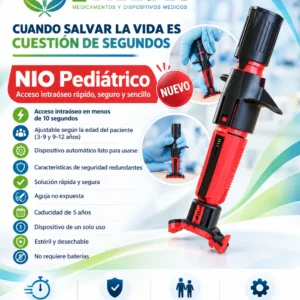 NIO® Pediátrico Dispositivo Automático de Acceso Intraóseo 18G - Persys Medical