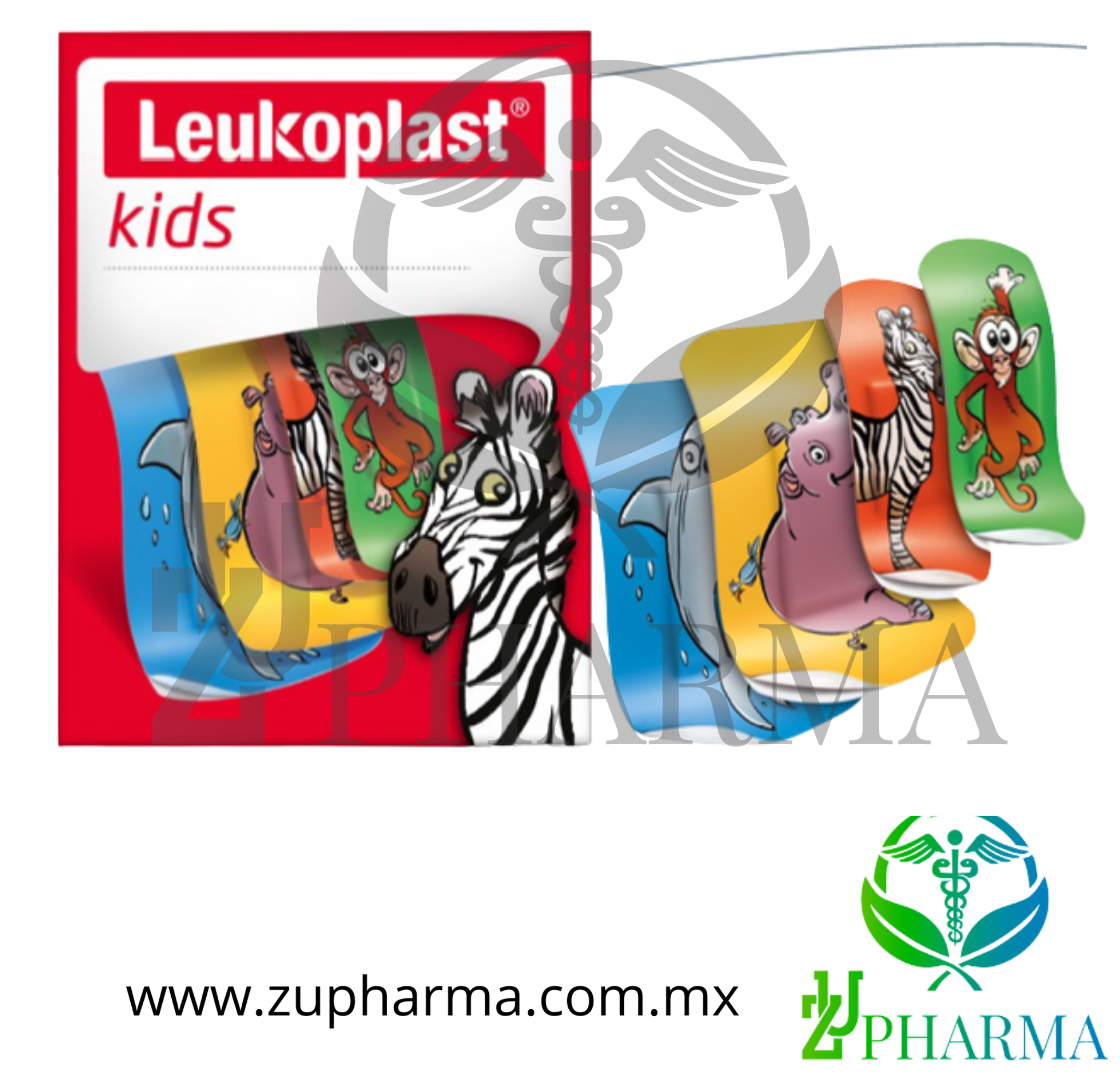 Leukoplast Animales Curas Adhesivas Impermeables Infantiles - BSN Medica