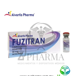 Fuzitran (Caspofungina) 50 mg Polvo para Solución Inyectable Frasco Ámpula - Alvartis Pharma