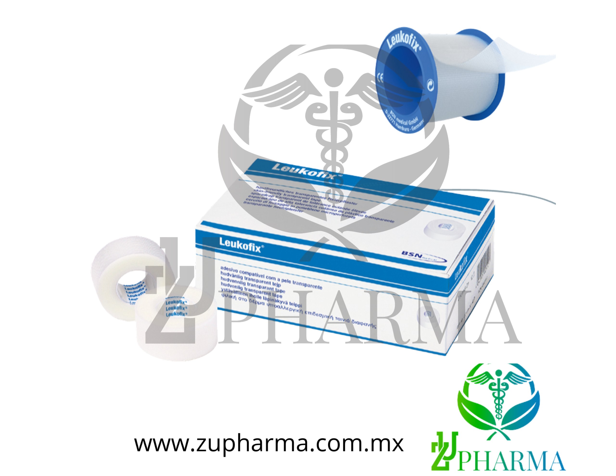 Leukofix Cinta Adhesiva Transparente Microperforada - BSN Medical