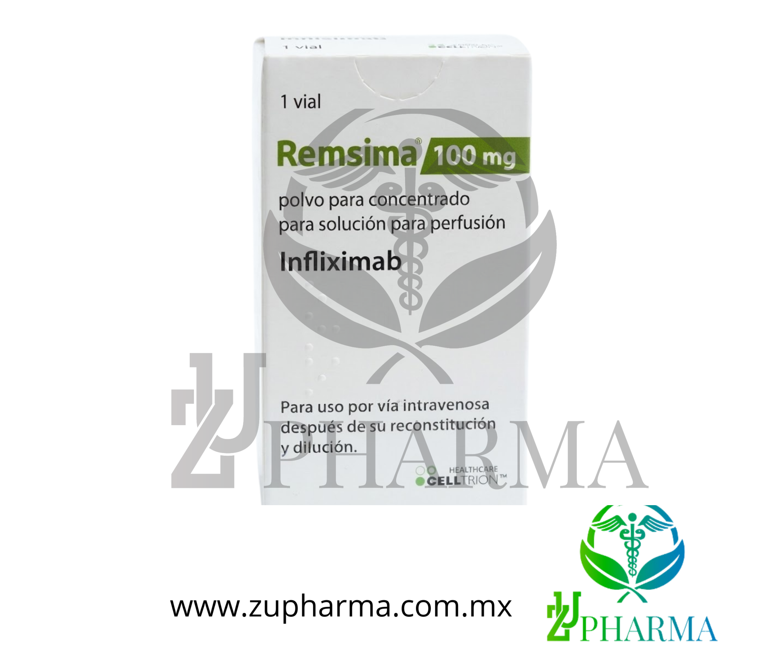Remsima (Infliximab) 100 mg Polvo para Concentrado para Solución para Perfusión - Celltrion Healthcare