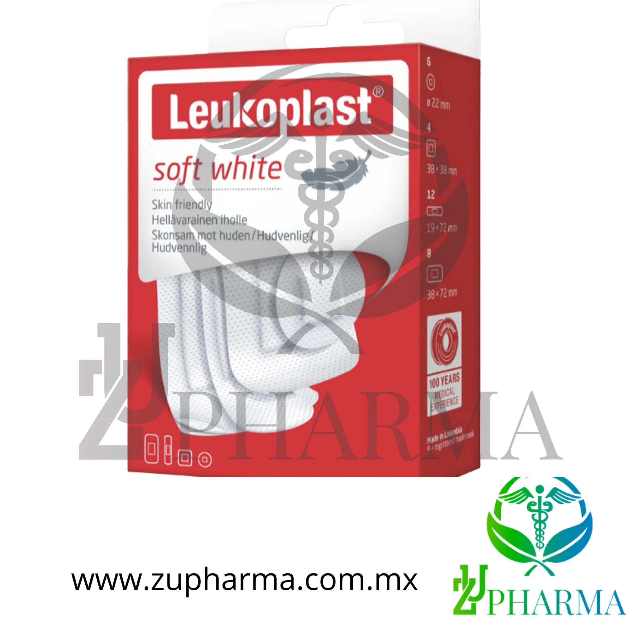 Leukoplast Soft White Curas Adhesivas para Pieles Sensibles - BSN Medical