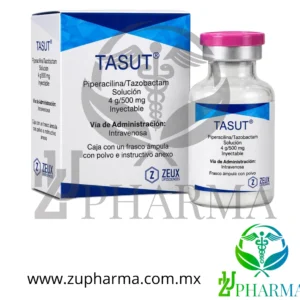 TASUT® Piperacilina / Tazobactam 4 g / 500 mg Solución Inyectable - Zeux Lifesciences