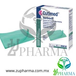 Cutimed® Sorbact® Malla Apósito Antimicrobiano de Acetato con DACC 7 cm x 9 cm - BSN Medical / Essity