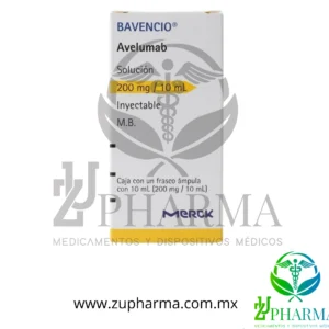 Bavencio® Avelumab Solución Inyectable 200 mg / 10 mL Merck® – Caja con 1 Frasco Ámpula