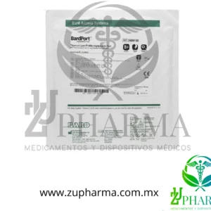 Puerto Implantable de Titanio BardPort™ Bajo Perfil 8 Fr (REF 0606150) Bard Access Systems® – Kit Intermedio Estéril