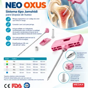Sistema de Biopsia Ósea Tipo Jamshidi Medax® NEO OXUS