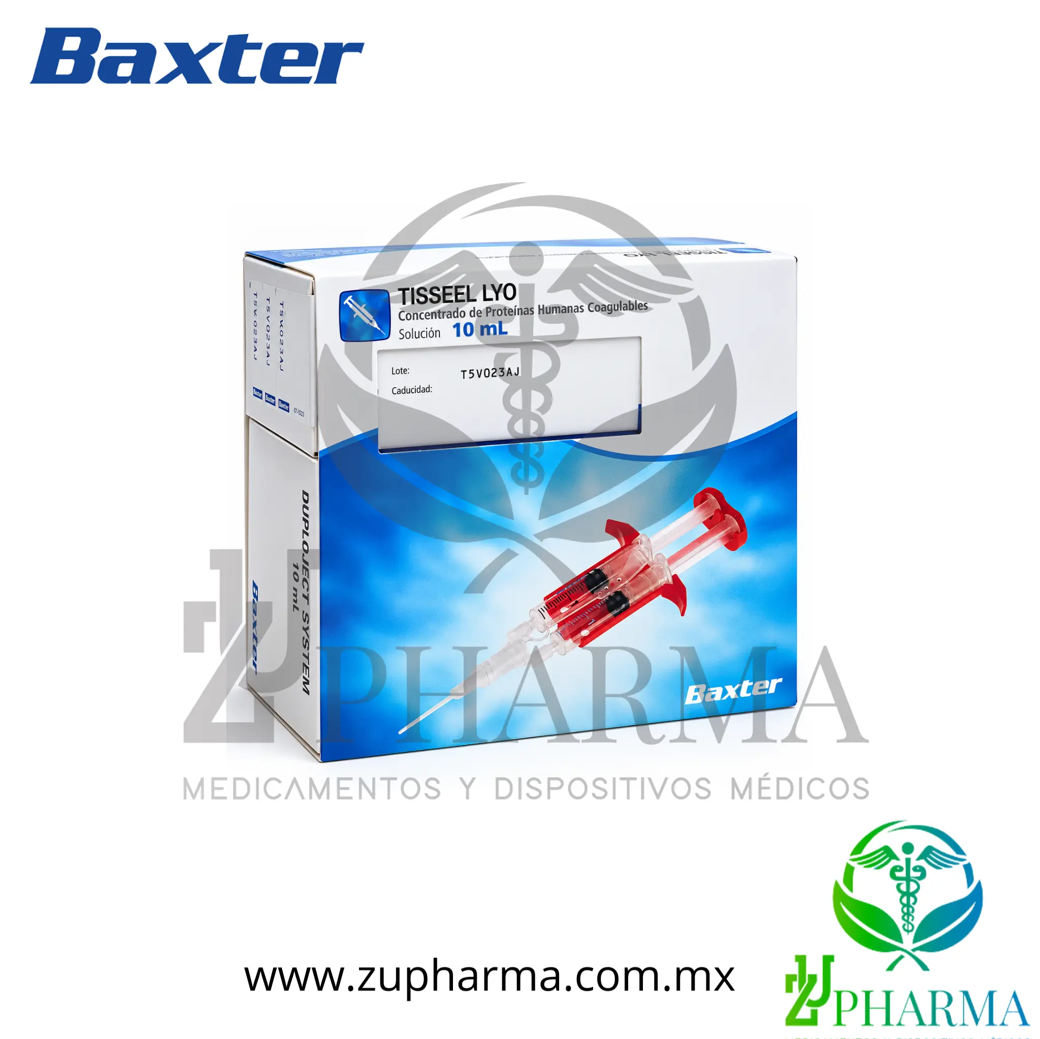TISSEEL LYO Concentrado de Proteínas Humanas Coagulables Solución 10 mL