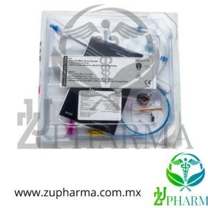 Puerto Implantable de Titanio BardPort™ Bajo Perfil 8 Fr (REF 0606150) Bard Access Systems® – Kit Intermedio Estéril con Ficha de Especificaciones