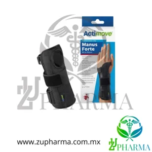 Muñequera Sin Pulgar Actimove® Manus Forte (Mano Derecha e Izquierda – Tallas CH-M, G-XG) – Ortopedia y Rehabilitación