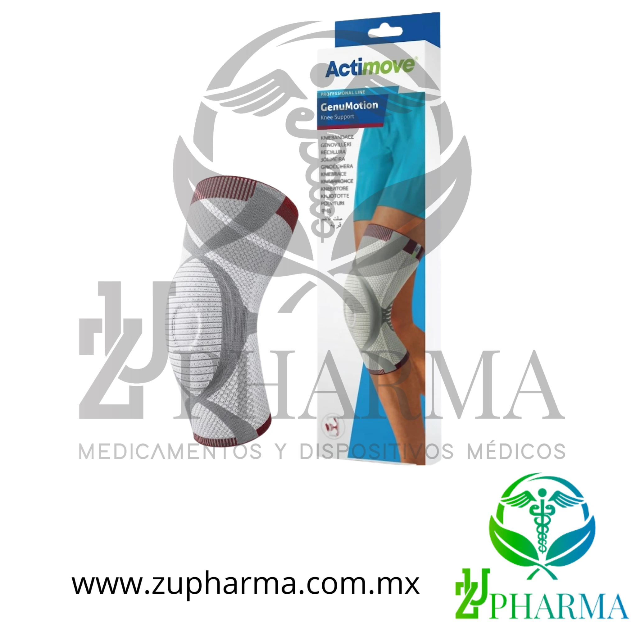 Rodillera Premium de Compresión 3D Actimove® GenuMotion (Tallas CH, M, G, XG, XXG) – Ortopedia y Rehabilitación
